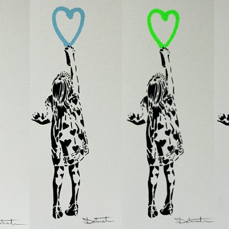 Valentines Day Card - Colour variants